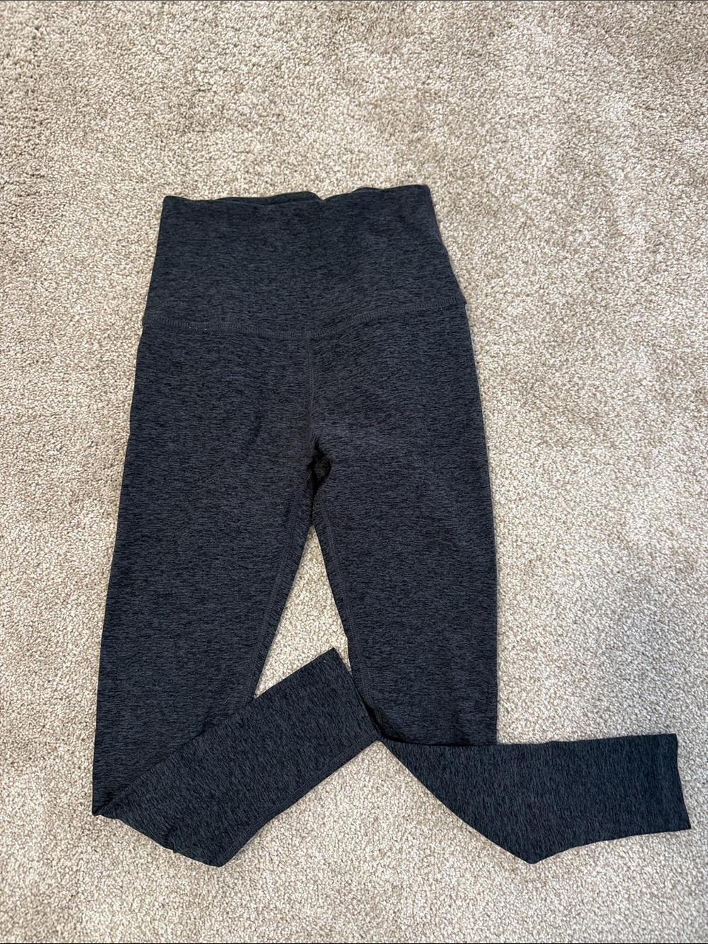 Beyond Yoga Charcoal High-Waist Leggings